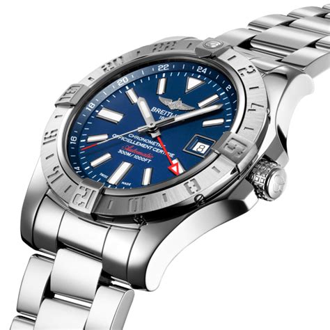 breitling avenger 2 gmt blue|Breitling Avenger ii gmt price.